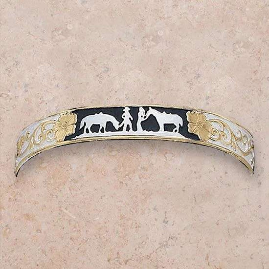 Jewelry * | Montana Silversmiths Cowboy/Cowgirl Bracelet