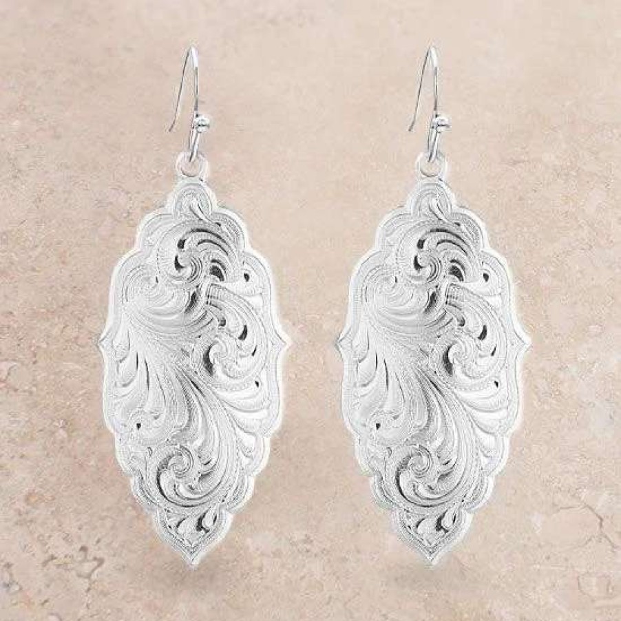 Jewelry * | Montana Silversmiths Best Reflection Mirror Earring