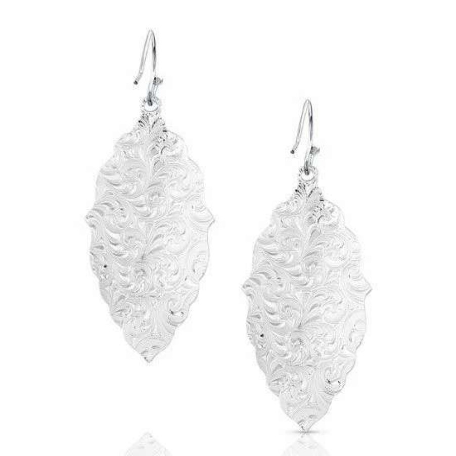 Jewelry * | Montana Silversmiths Best Reflection Mirror Earring