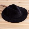 Winter Accessories * | Black Panama Hat