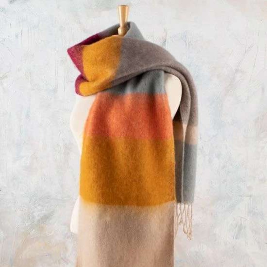 Scarves * | Ivory Sunshine Blanket Scarf