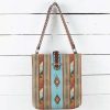 Handbags * | Blazin' Roxx Southwest Vista Tote