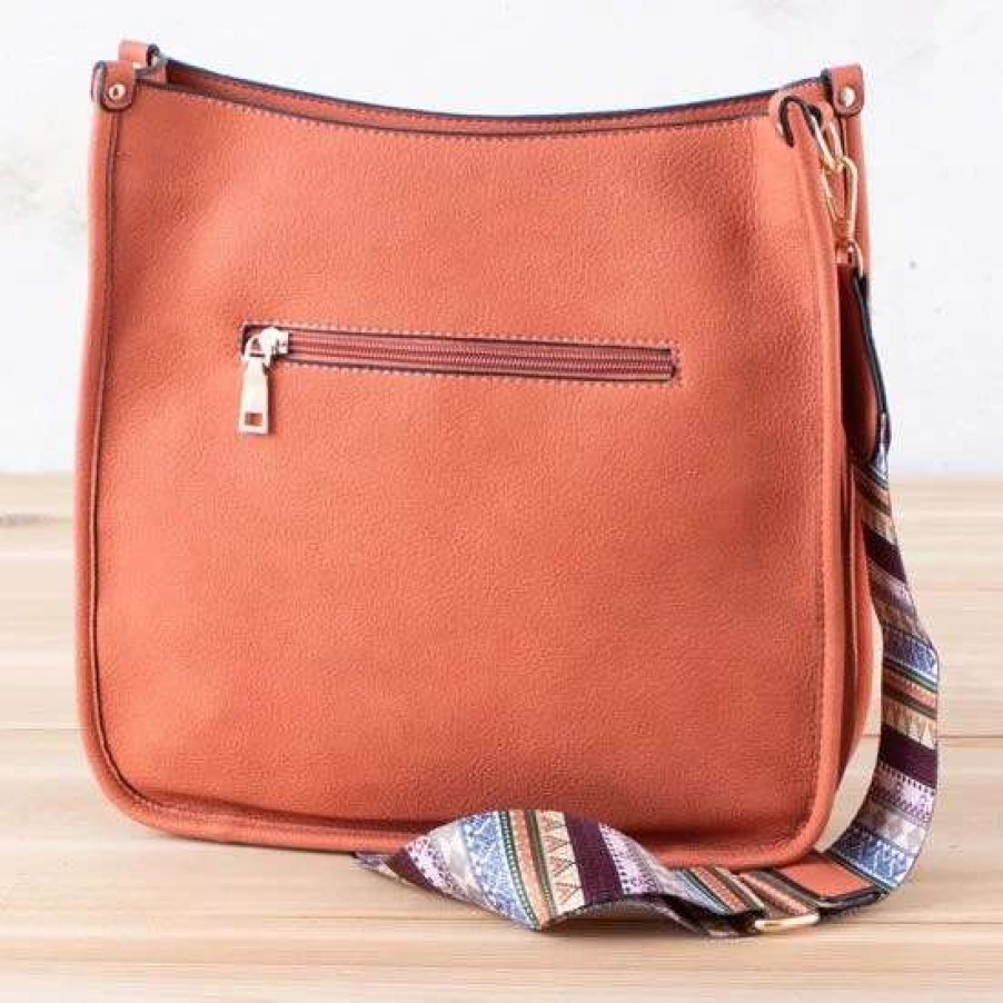 Handbags * | Chloe Coral Aztec Crossbody