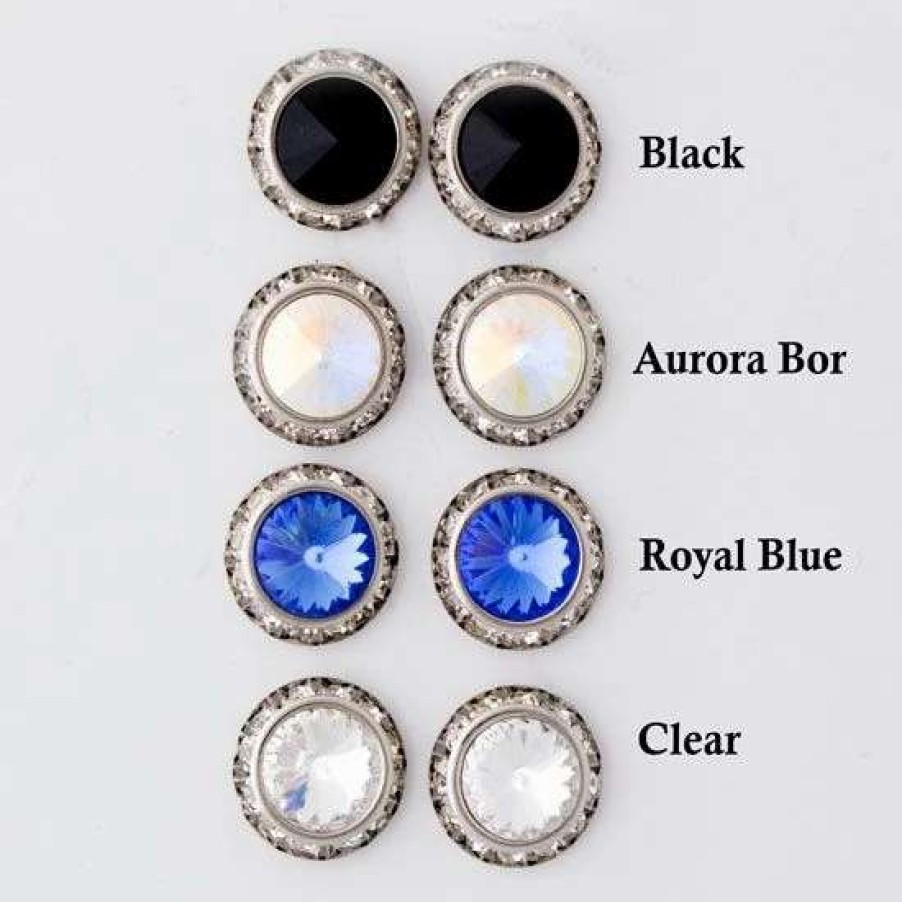 Jewelry * | Sparkling Crystal Stud Earring