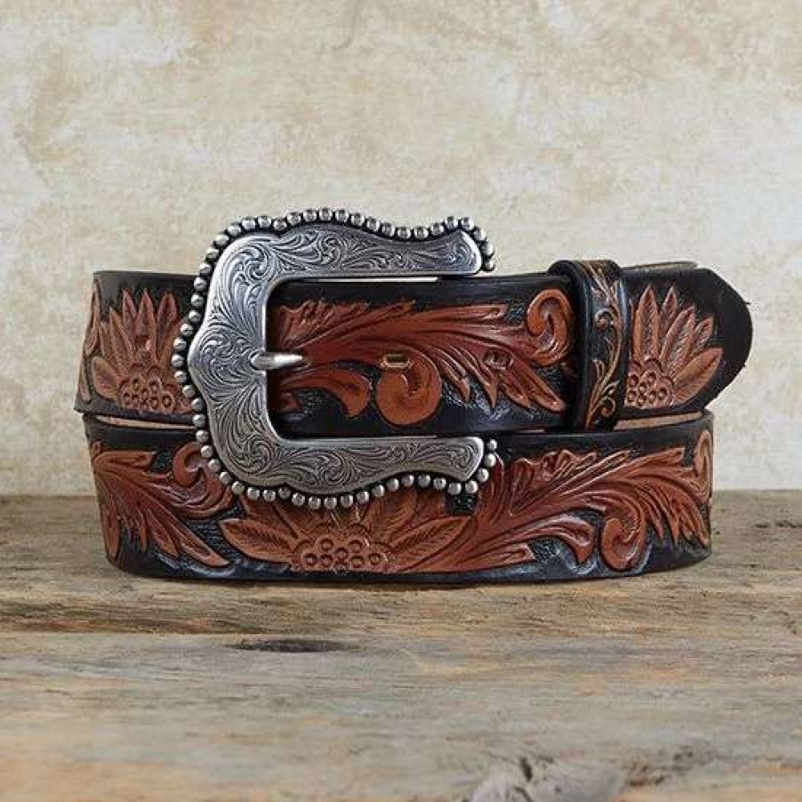 Belts * | Tony Lama Delhart Daisy Belt