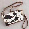 Handbags * | Everyday Cow Print Crossbody Bag