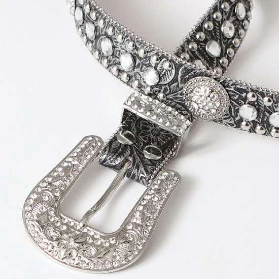 Belts * | Blazin' Roxx Bonita Crystal Belt