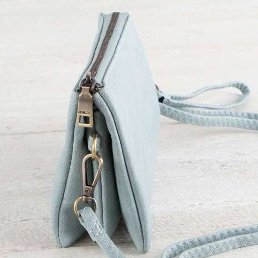 Handbags * | Everyday Teal Crossbody Bag