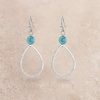 Jewelry * | Montana Silversmiths Down To Earth Teardrop Earrings