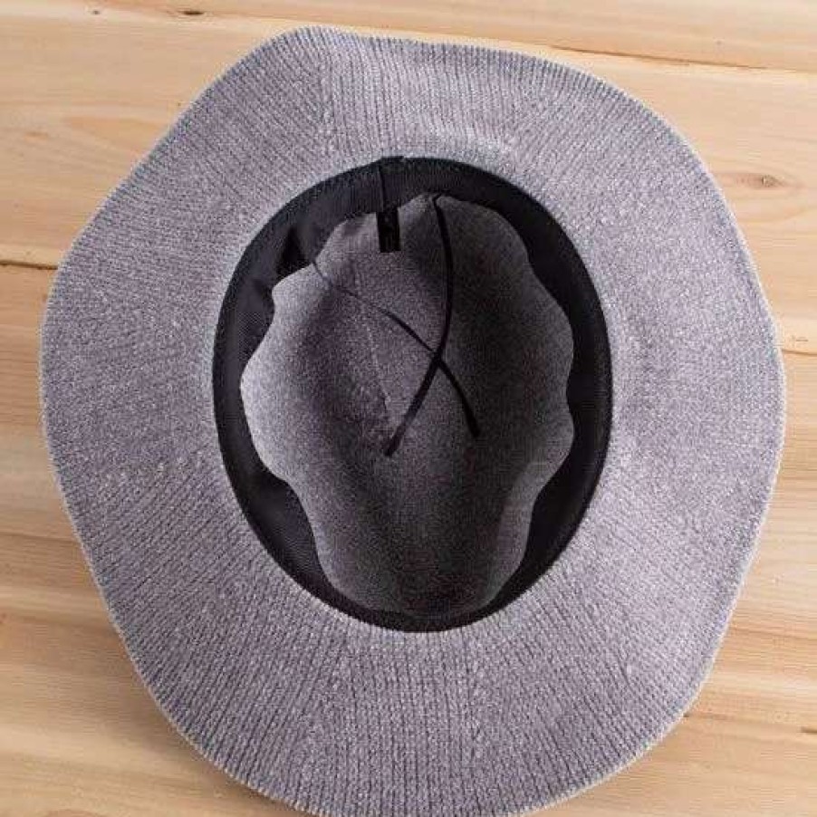 Winter Accessories * | Gray Panama Hat