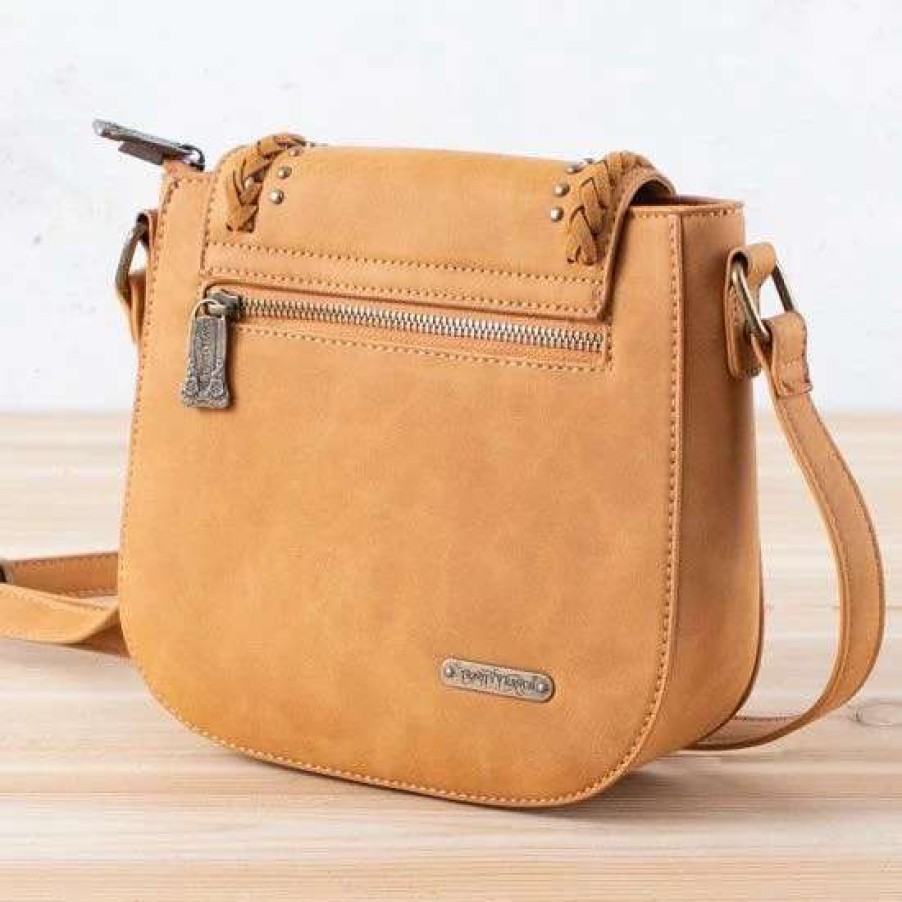 Handbags * | Montana West Lostgate Concealed Carry Hair-On Crosbody