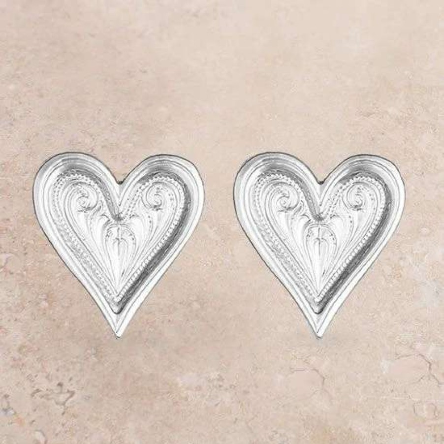 Jewelry * | Montana Silversmiths Just My Heart Earrings