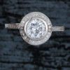 Jewelry * | Round Cz Bezel Ring By Kelly Herd