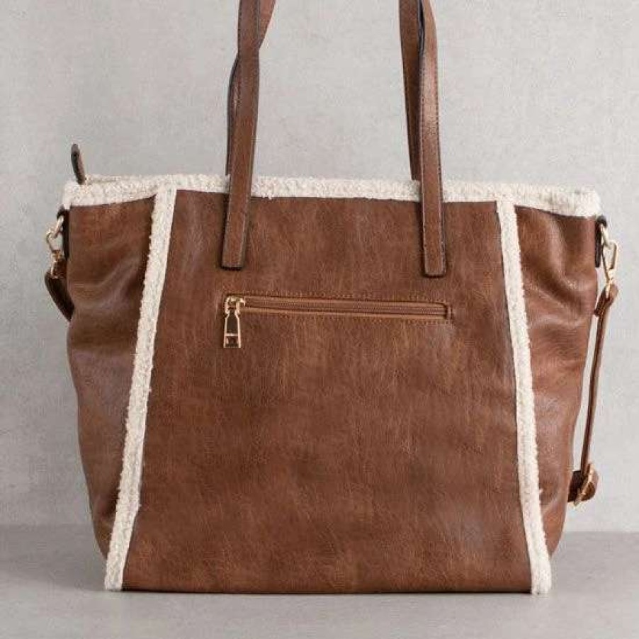 Handbags * | Sunday Sherpa Tote