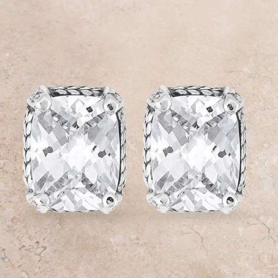 Jewelry * | Montana Silversmiths Star Light'S Bliss Crystal Earrings