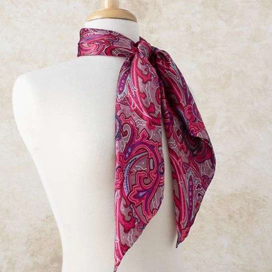 Scarves * | Paisley Fruit Punch Wild Rag