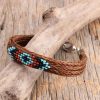 Jewelry * | Enid Sorrel Beaded Horsehair Bracelet