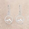 Jewelry * | Montana Silversmiths Mountain Majesty Charm Earrings