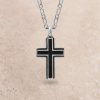 Jewelry * | Montana Silversmiths Boldly In Faith Cross Necklace