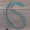 Jewelry * | West And Company Turquoise & Navajo Pearl Beaded Necklace