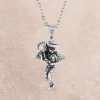 Jewelry * | Montana Silversmiths Amberley Cowboy Angel Necklace