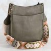 Handbags * | Aztec Green Crossbody Bag