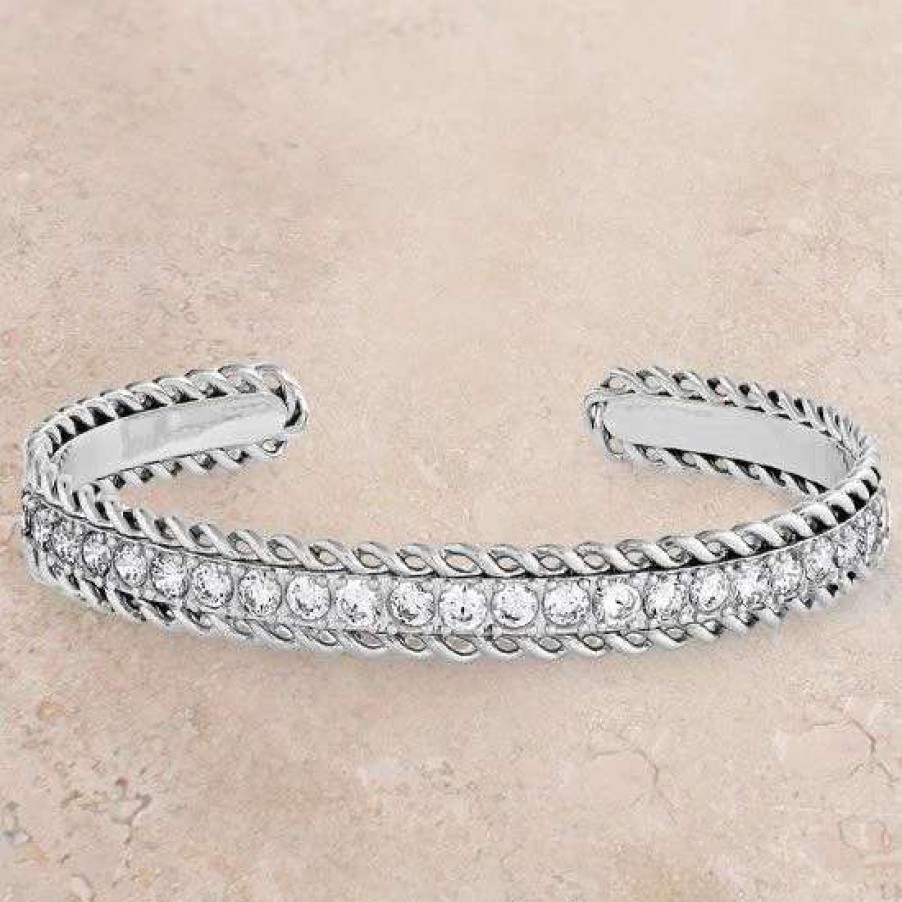 Jewelry * | Montana Silversmiths Montana Silversmith Crystal Roads Cuff Bracelet