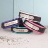 Jewelry * | Perri'S Leather Metallic Padded Personalized Bracelets