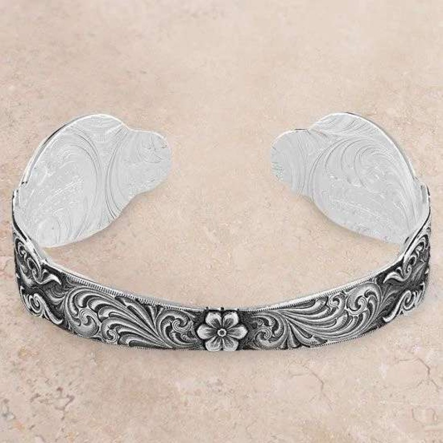 Jewelry * | Montana Silversmiths Montana Silversmith Treasure Spoon Cuff Bracelet