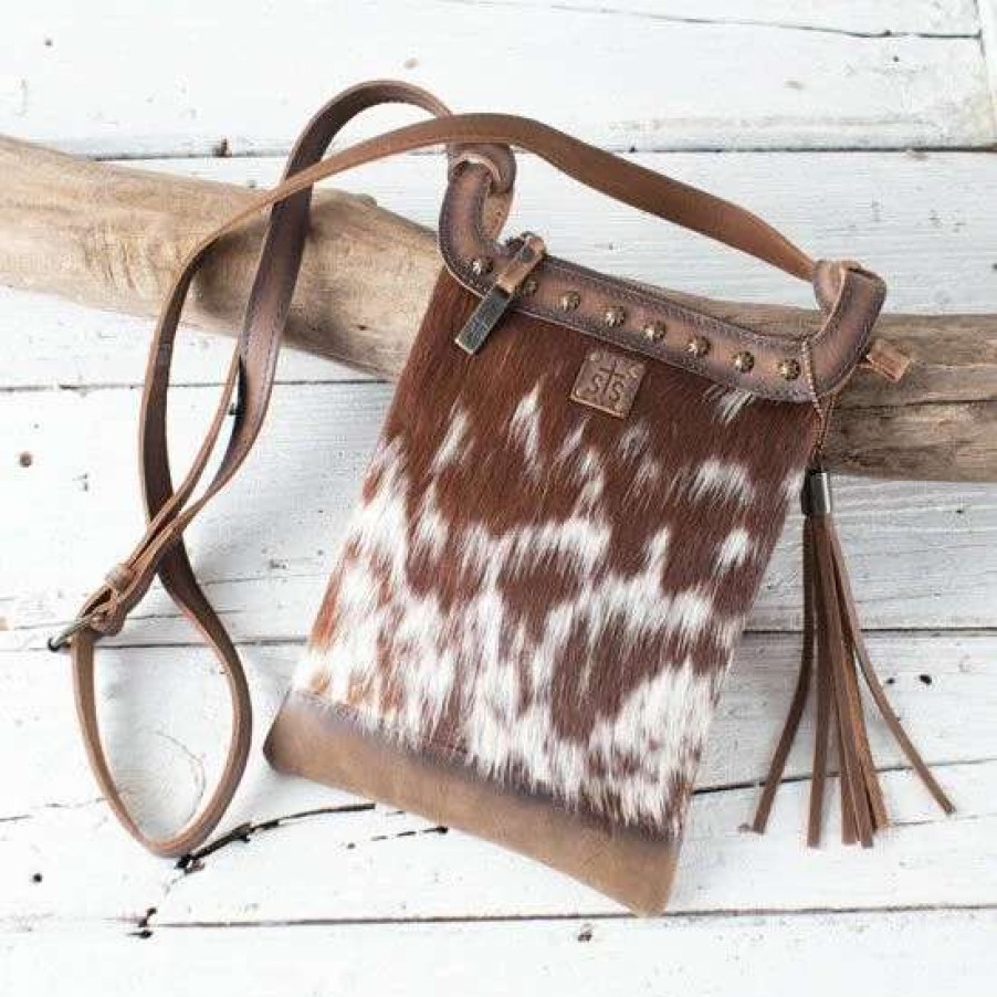 Handbags * | Sts Ranchwear Sts Classic Cowhide Crossbody