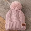 Winter Accessories * | Blush Classic Pom Hat