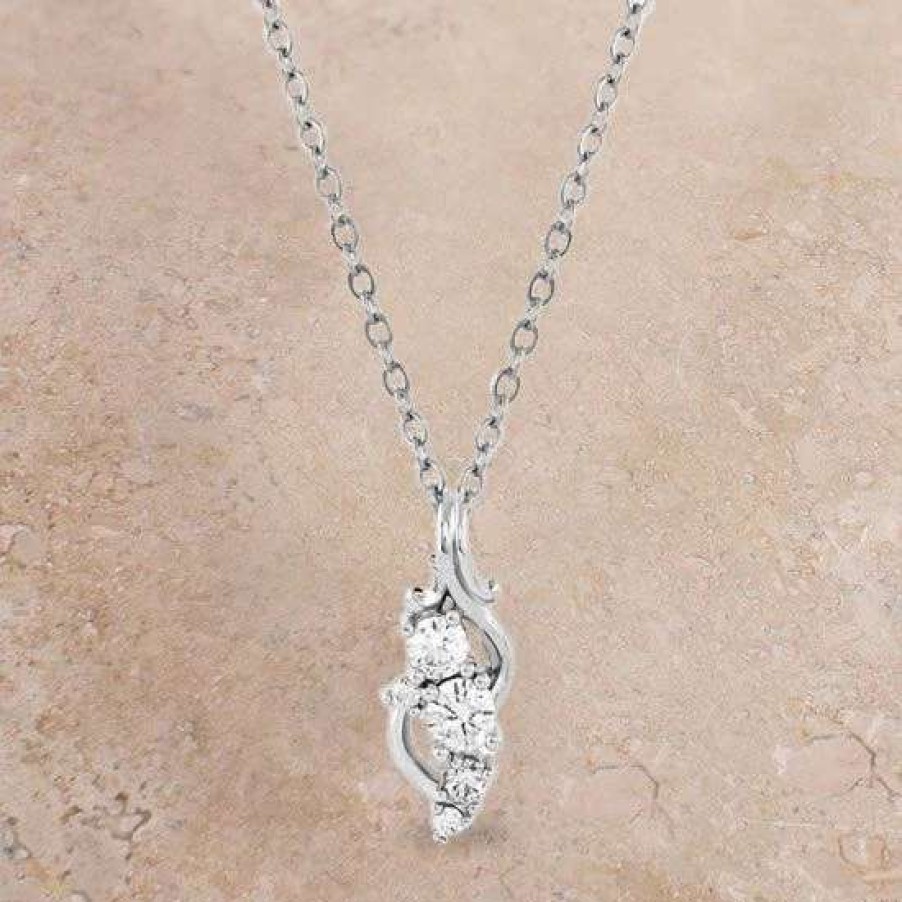 Jewelry * | Montana Silversmiths Ice Flower Necklace