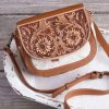 Handbags * | Chaithra Hand Tooled Bag