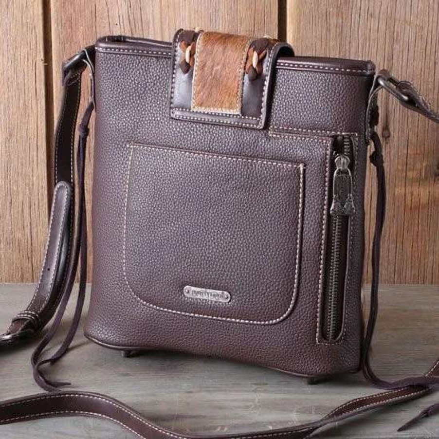 Handbags * | Montana West Wild West Brown Crosbody