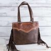 Handbags * | Montana West Willow Fringe Concealed Carry Handbag