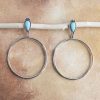 Jewelry * | West And Company Stop And Stare Hoop Earrings