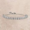 Jewelry * | Montana Silversmiths Squarely Tennis Bolo Bracelet