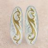 Jewelry * | Montana Silversmiths Small Two-Tone Scroll Half Hoop Earrings