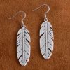 Jewelry * | Cowboy Collectibles Feather Dangle Earrings