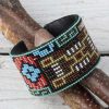 Jewelry * | Blue Navajo Rug Story Cuff