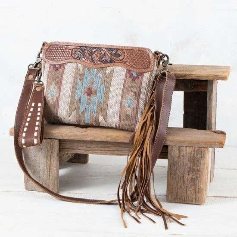 Handbags * | Bandera Aztec Crossbody & Wristlet Bag