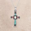 Jewelry * | Montana Silversmiths Faith Beaming Cross Necklace