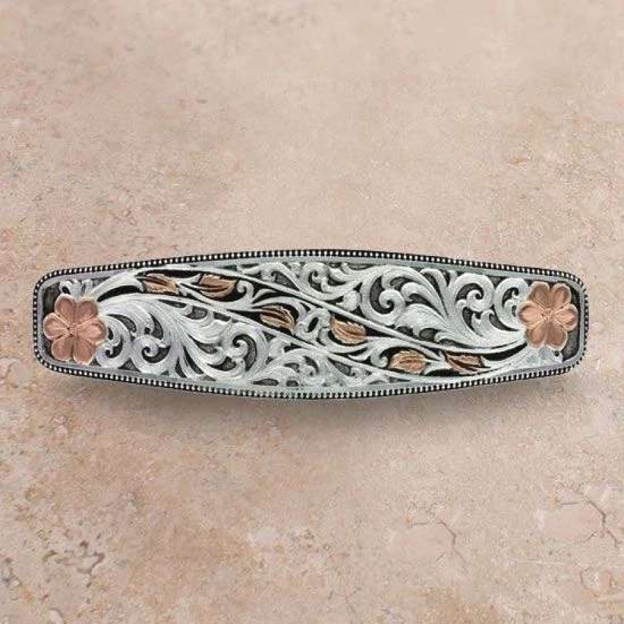 Jewelry * | Montana Silversmiths Winding Leaves In Fall Barrette